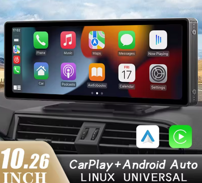Pantalla Inteligente para Coche con CarPlay y Android