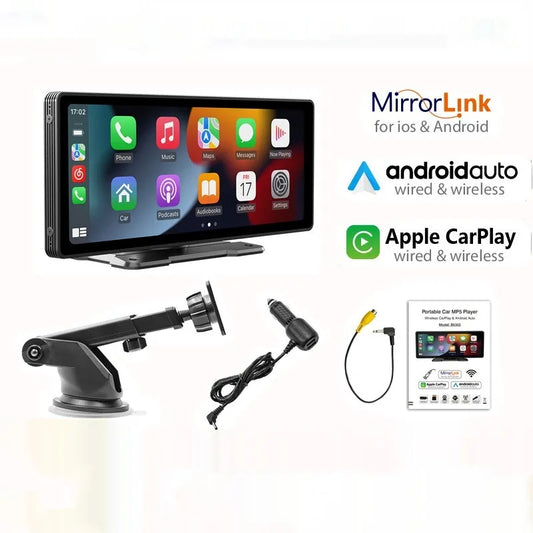 Pantalla Inteligente para Coche con CarPlay y Android