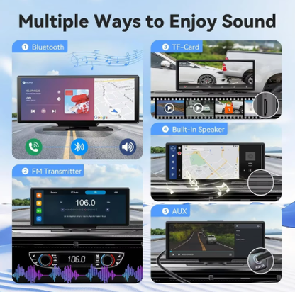 SyncTablet for Car with CarPlay and Android